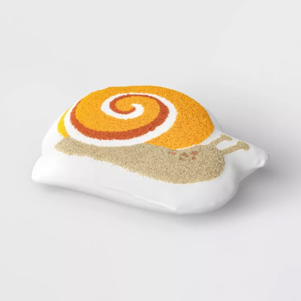Snail Embroidered Throw Pillow - Room Essentials - Picture 3 of 6